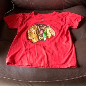 NHL Blackhawks “Toews” Short Sleeve T-Shirt Youth Small